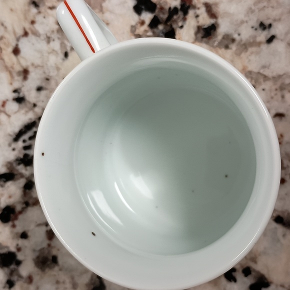 Vintage Chinese Porcelain Tea/cofee Mug Cup with Lid - Picture 5 of 6